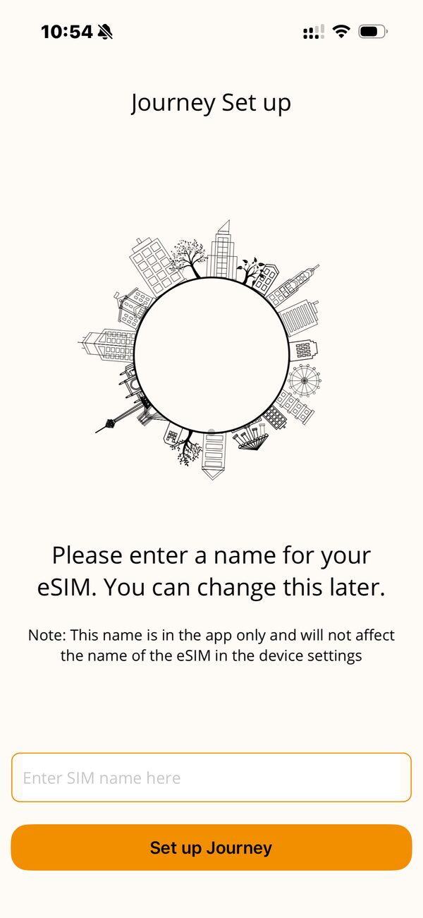 Name your eSIM