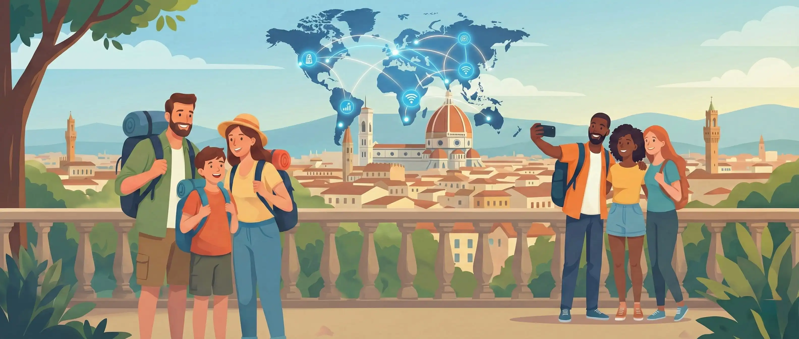 Families traveling the world with TravelSIMSY